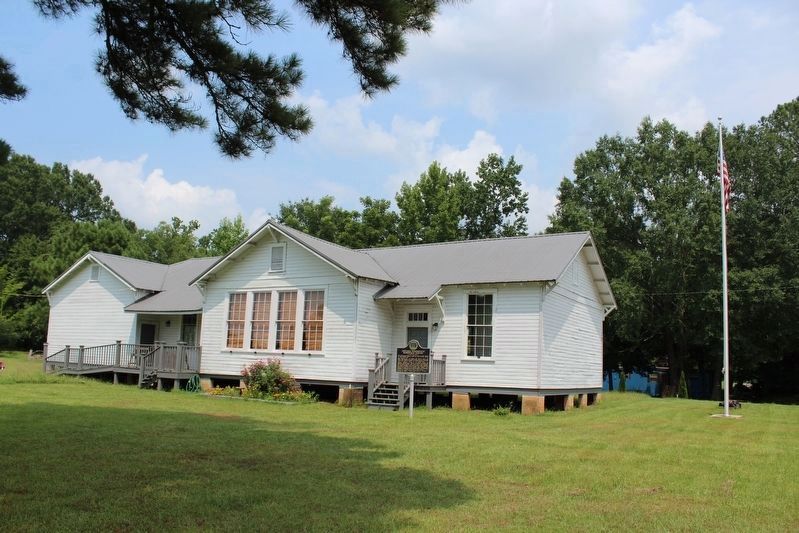 Historic Pickensville Rosenwald School Marker. Click for full size. Historic Pickensville Rosenwald School Marker image. Click for full size.