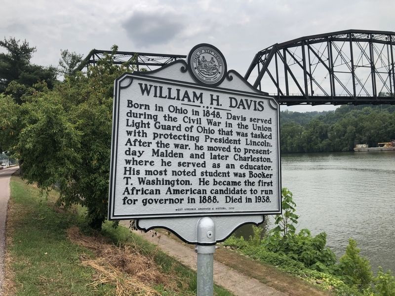 William H. Davis Marker. Click for full size. William H. Davis Marker image. Click for full size.