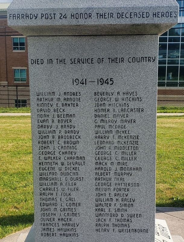 Veterans Memorial image. Click for full size.