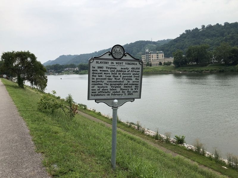 Slavery in West Virginia Marker image. Click for full size.