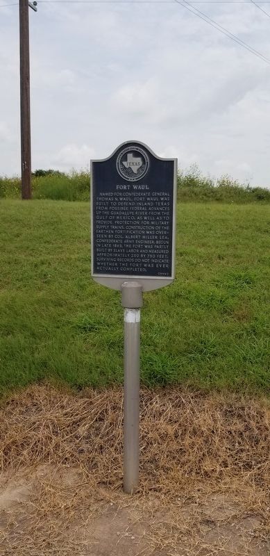 Fort Waul Marker image. Click for full size.