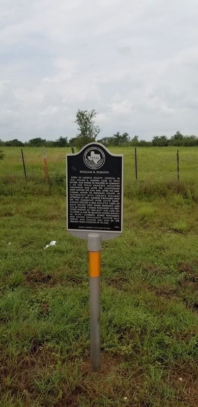 William B. Fleming Marker image. Click for full size.