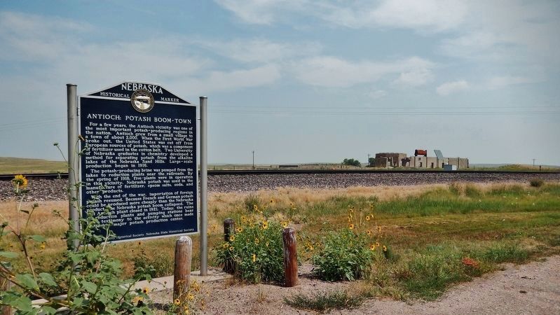 Antioch: Potash Boom-Town Marker. Click for full size. Antioch: Potash Boom-Town Marker image. Click for full size.