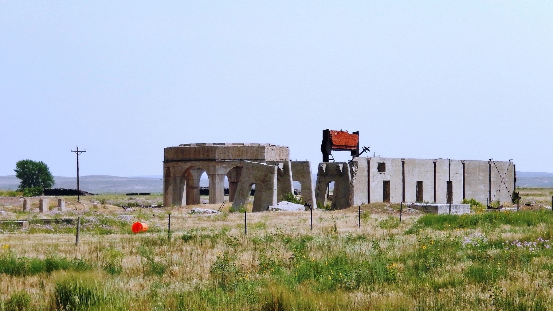 Antioch Potash Plant Ruins. Click for full size. Antioch Potash Plant Ruins image. Click for full size.