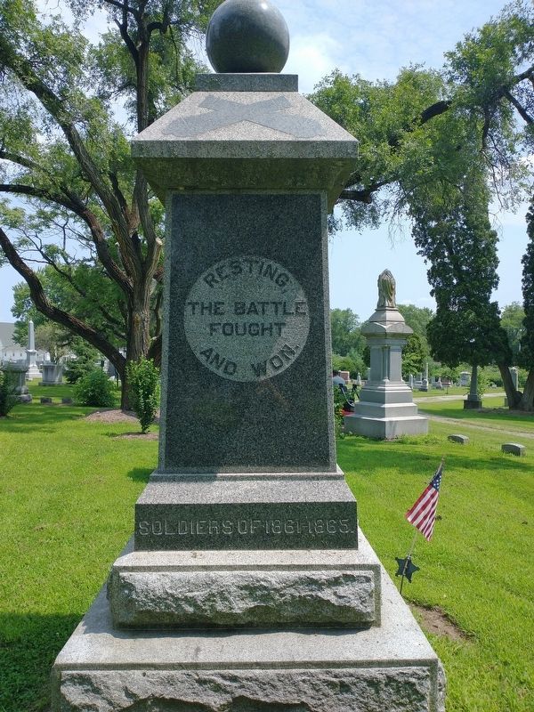 Pleasant View Union Civil War Memorial. Click for full size. Pleasant View Union Civil War Memorial image. Click for full size.
