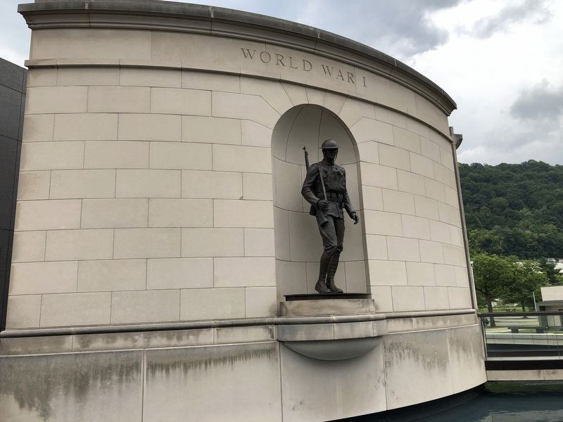 West Virginia Veterans Memorial. Click for full size. West Virginia Veterans Memorial image. Click for full size.