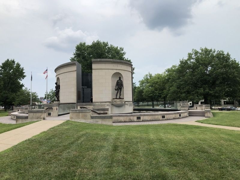 West Virginia Veterans Memorial. Click for full size. West Virginia Veterans Memorial image. Click for full size.
