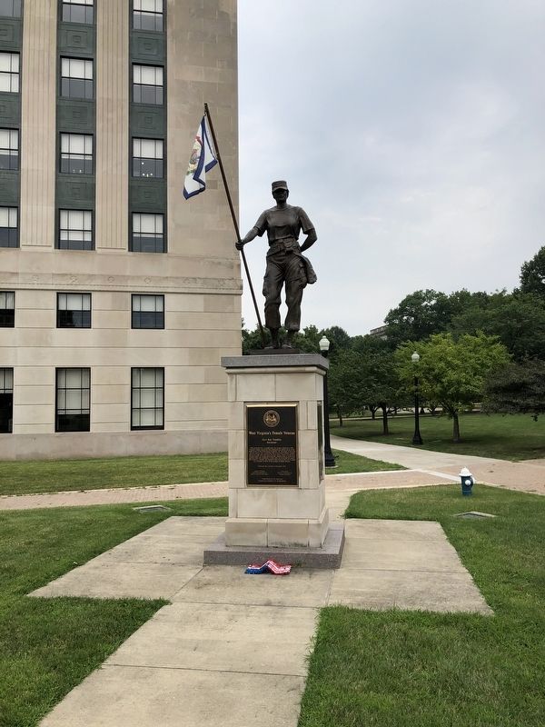 West Virginia's Female Veteran Marker image. Click for full size.