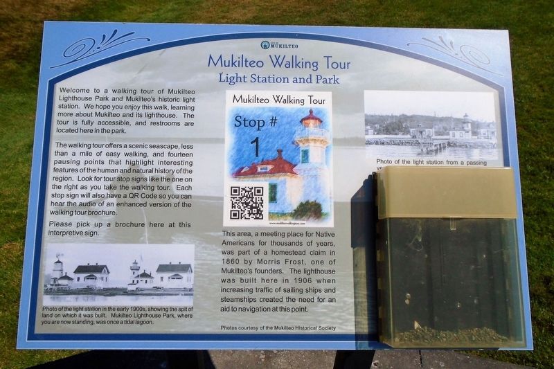 Light Station and Park Marker. Click for full size. Light Station and Park Marker image. Click for full size.