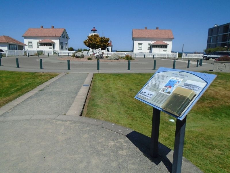 Light Station and Park Marker. Click for full size. Light Station and Park Marker image. Click for full size.