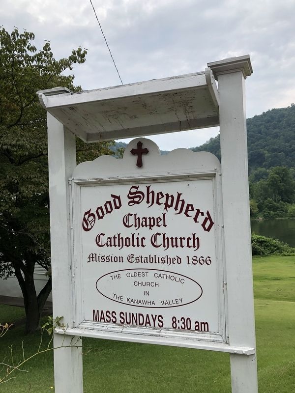 Good Shepherd Chapel Catholic Church Marker image. Click for full size.