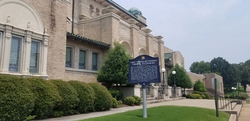 First United Methodist Church, Dyersburg Marker image. Click for full size.