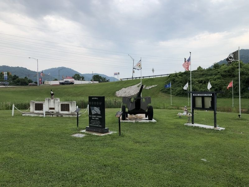 Veterans Memorials Display. Click for full size. Veterans Memorials Display image. Click for full size.