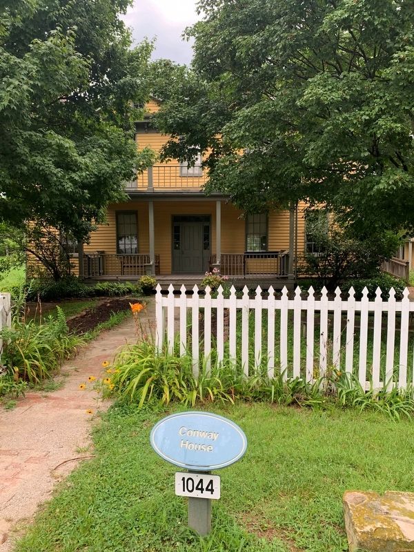 Conway House Marker. Click for full size. Conway House Marker image. Click for full size.