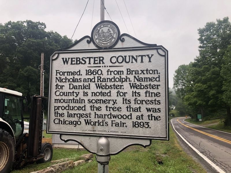 Webster County side of the marker image. Click for full size.