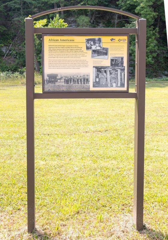 African Americans Marker. Click for full size. African Americans Marker image. Click for full size.