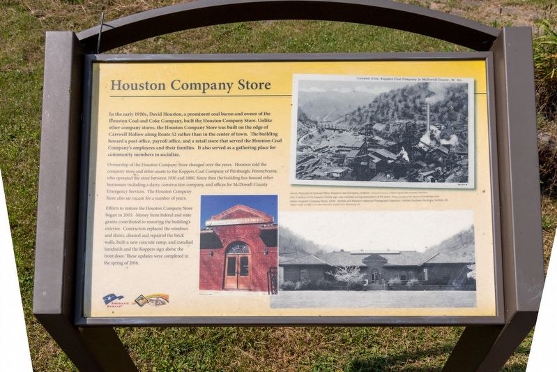 Houston Company Store Marker. Click for full size. Houston Company Store Marker image. Click for full size.