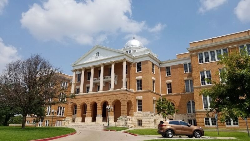 The First Building of Texas Woman's University, now called Old Main Building image. Click for full size.