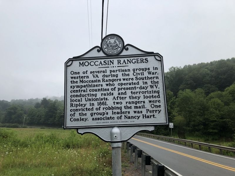 Moccasin Rangers Marker image. Click for full size.