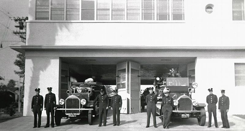 Fire Station 63 - in 1942. Click for full size. Fire Station 63 - in 1942 image. Click for full size.