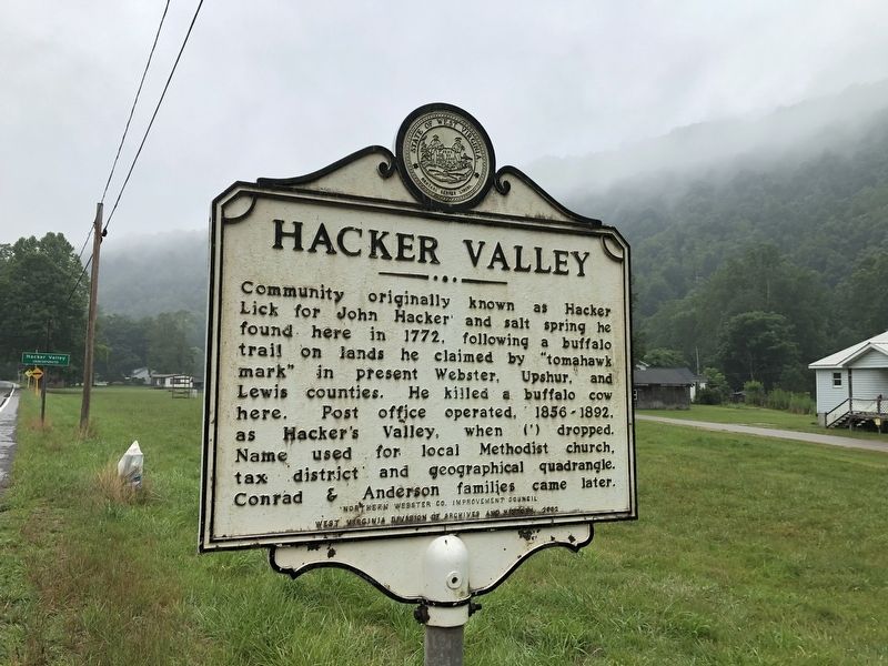 Hacker Valley Marker image. Click for full size.