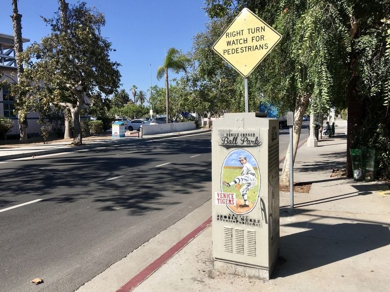 Venice Corner Ball Park Marker. Click for full size. Venice Corner Ball Park Marker image. Click for full size.