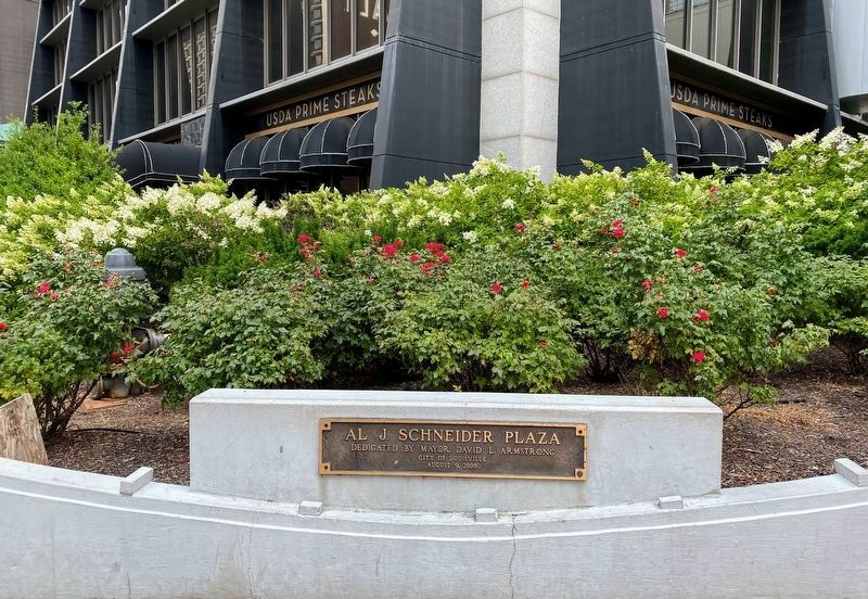Al J. Schneider Plaza. Click for full size. Al J. Schneider Plaza image. Click for full size.