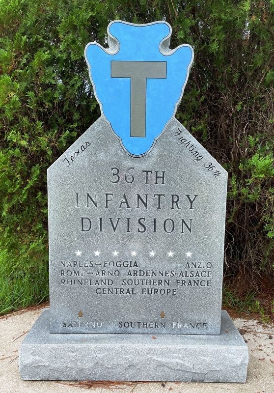 36th Infantry Division Marker image. Click for full size.