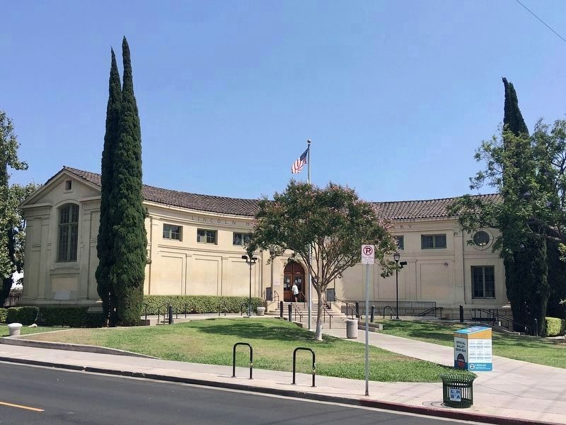 Lincoln Heights Library. Click for full size. Lincoln Heights Library image. Click for full size.