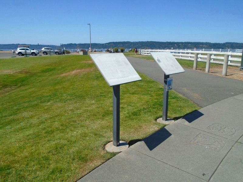Geology of Mukilteo Marker. Click for full size. Geology of Mukilteo Marker image. Click for full size.