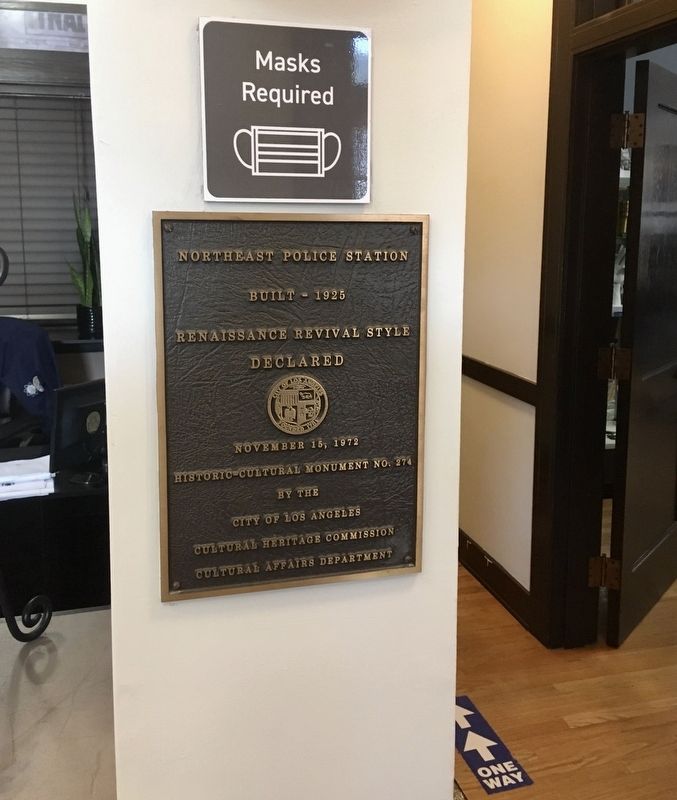 Northeast Police Station Marker image. Click for full size.