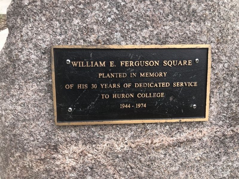 William E. Ferguson Square Marker image. Click for full size.