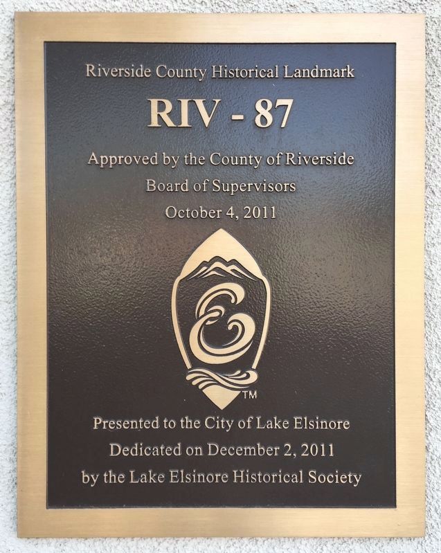 Riverside County Marker image. Click for full size.