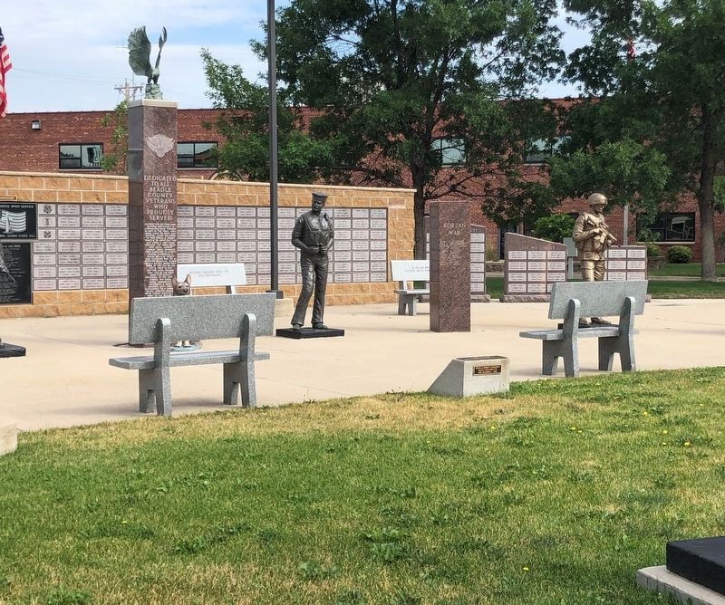 Beadle County, South Dakota Veterans Memorial image. Click for full size.