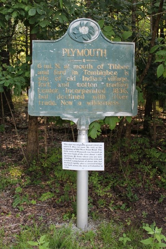 Plymouth Marker image. Click for full size.