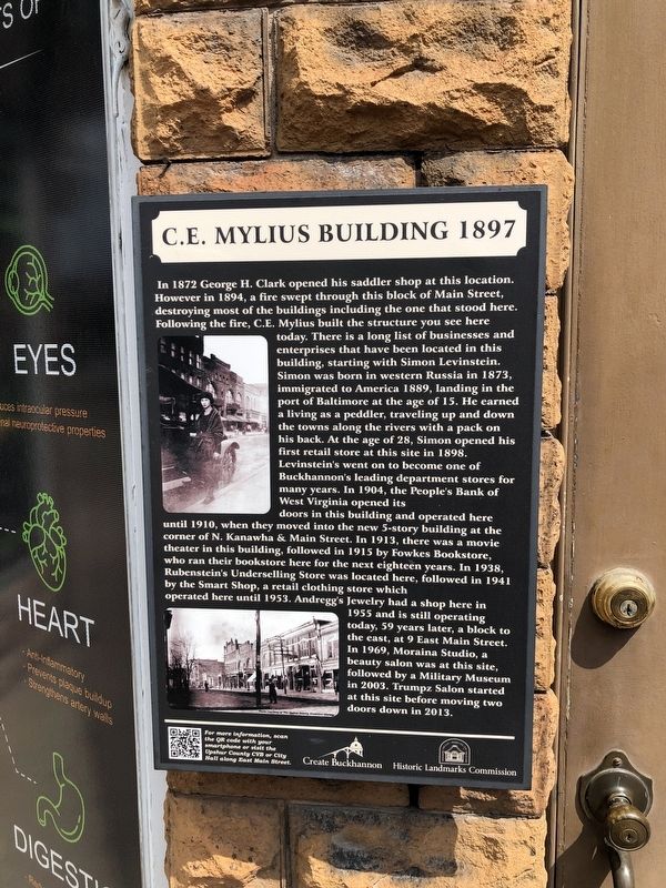 C.E. Mylius Building Marker image. Click for full size.