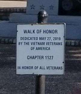 Walk of Honor Marker. Click for full size. Walk of Honor Marker image. Click for full size.