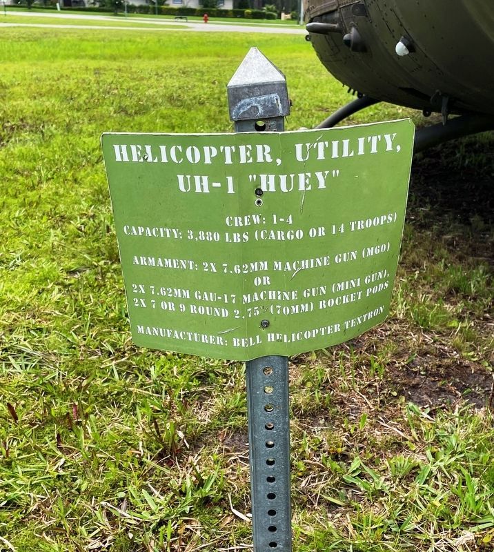 UH-1 Huey Marker image. Click for full size.