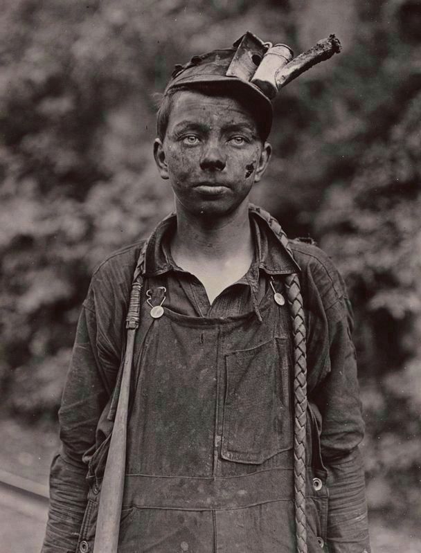 Young Driver in Mine, Brown, W. Va. image. Click for full size.