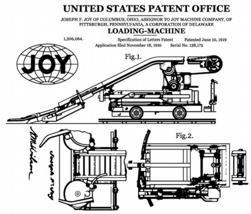 Joy Machine Company Advertisement image. Click for full size.