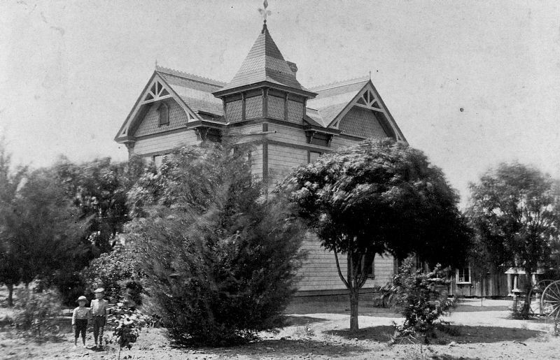 Kirkpatrick Home, circa 1890 image. Click for full size.