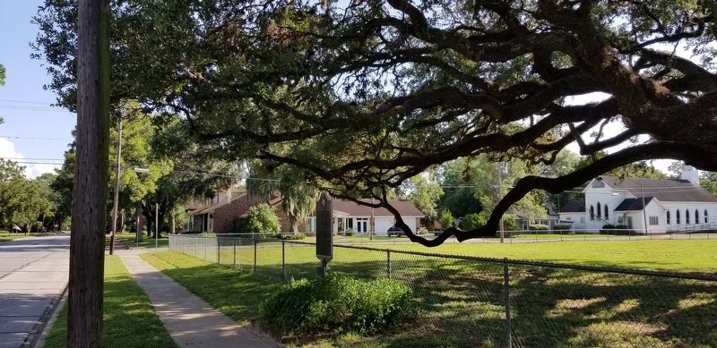 The view of the Site of J. Light Townsend Homestead Marker from the street. Click for full size. The view of the Site of J. Light Townsend Homestead Marker from the street image. Click for full size.