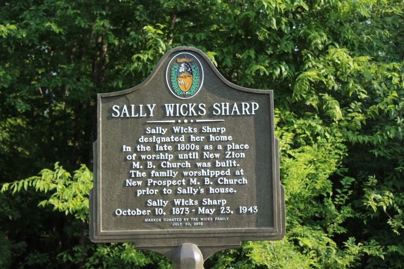 Sally Wicks Sharp Marker image. Click for full size.