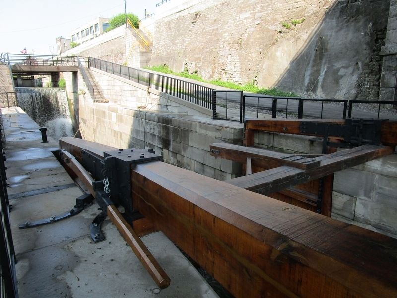 Flight of Five Locks. Click for full size. Flight of Five Locks image. Click for full size.