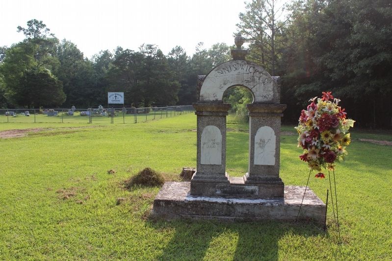 Wicks Family Cemetery image. Click for full size.