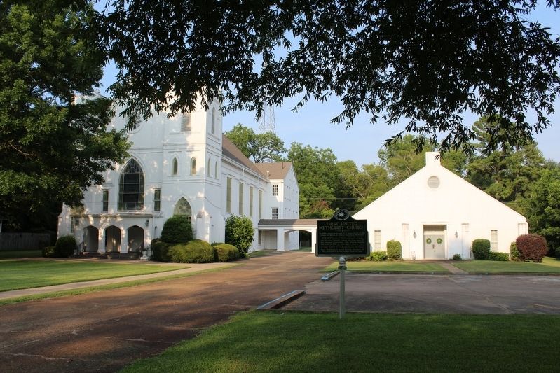First United Methodist Church Marker. Click for full size. First United Methodist Church Marker image. Click for full size.