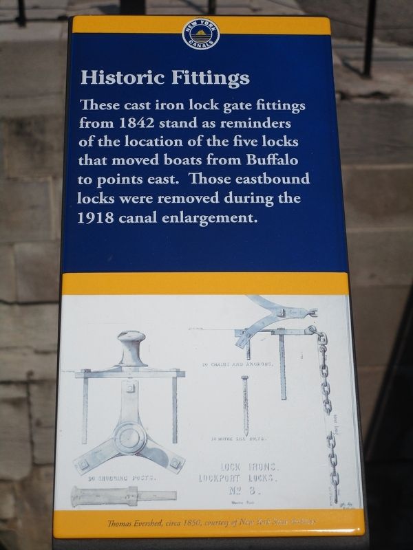 Historic Fittings Marker. Click for full size. Historic Fittings Marker image. Click for full size.