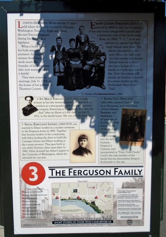 The Ferguson Family Marker image. Click for full size.
