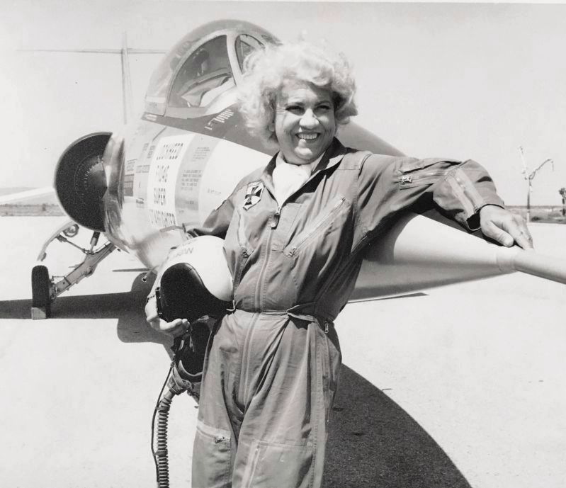 Jacqueline Cochran image. Click for full size.