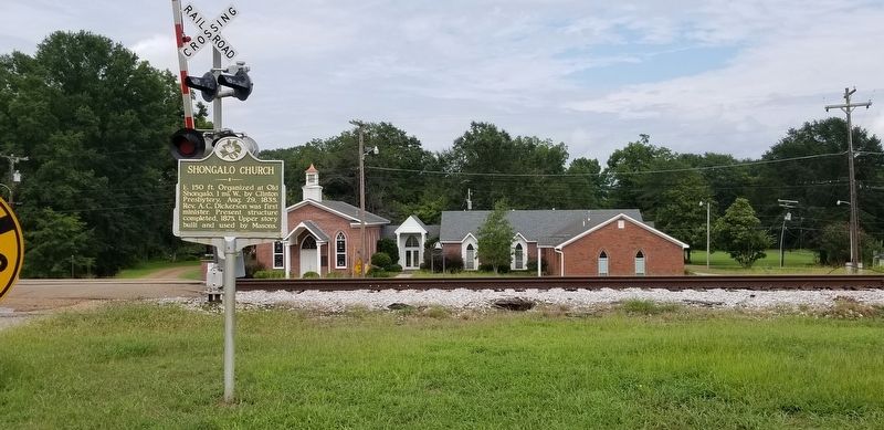 Shongalo Church Marker. Click for full size. Shongalo Church Marker image. Click for full size.